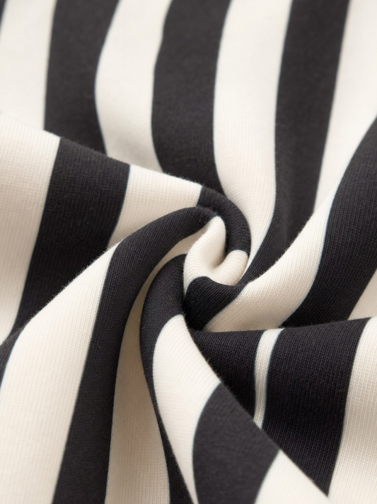 Swoveralls - Black/White Stripes