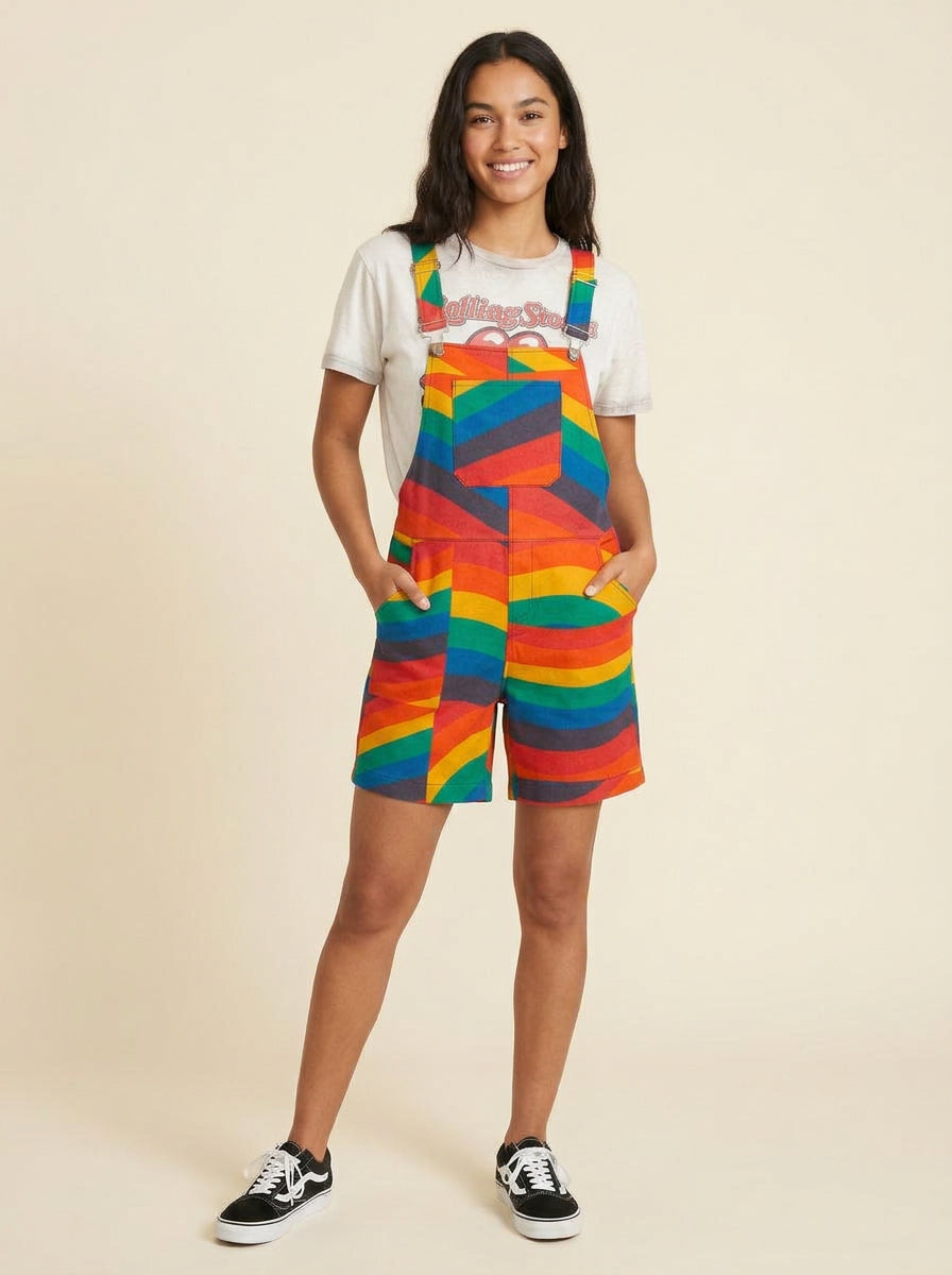 Color Riot Sweatpant Overalls for Adults | Swoveralls