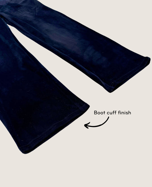 Velour Swoveralls - Black