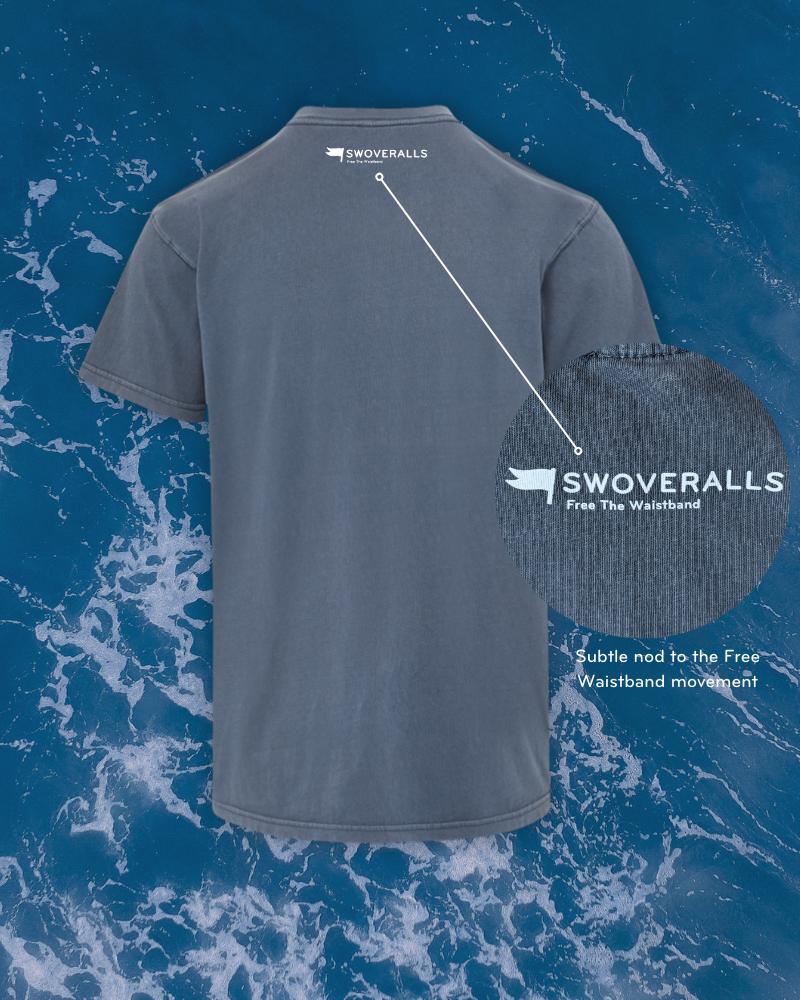 The Sidekick Tee - Salt Navy