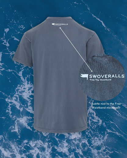 The Sidekick Tee - Salt Navy