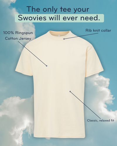 The Sidekick Tee - Cloud Cream