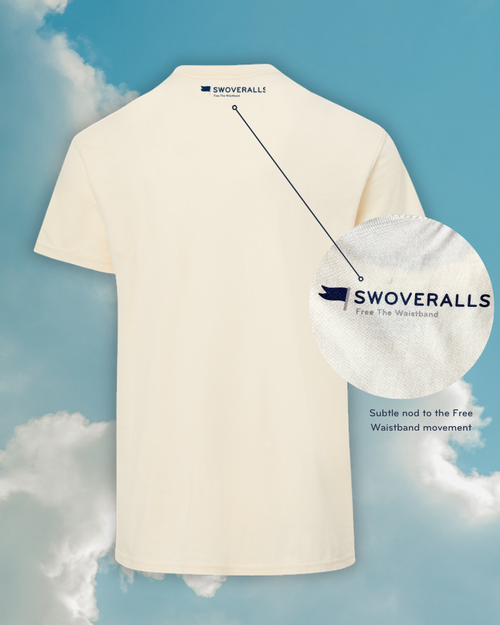 The Sidekick Tee - Cloud Cream