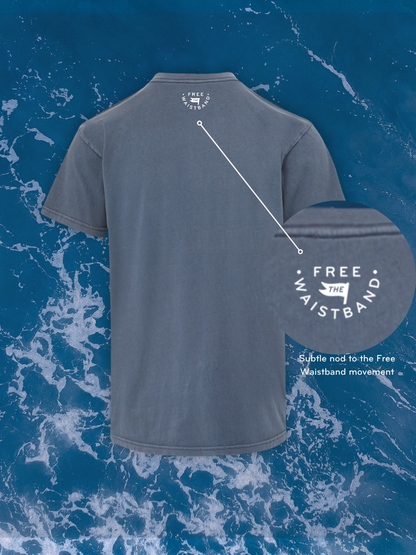 The Birthday Sidekick Tee - Salt Navy