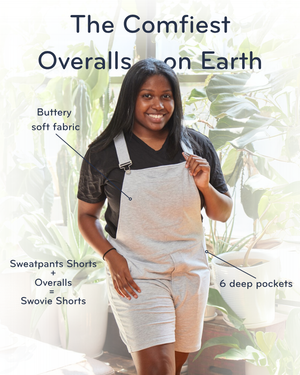 Swovie Shorts - Light Heather Grey