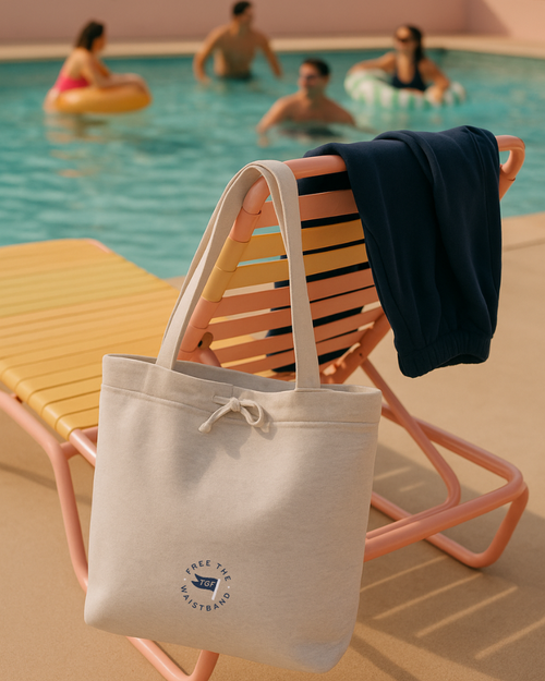 The Soft Serve Tote - Marble Heather