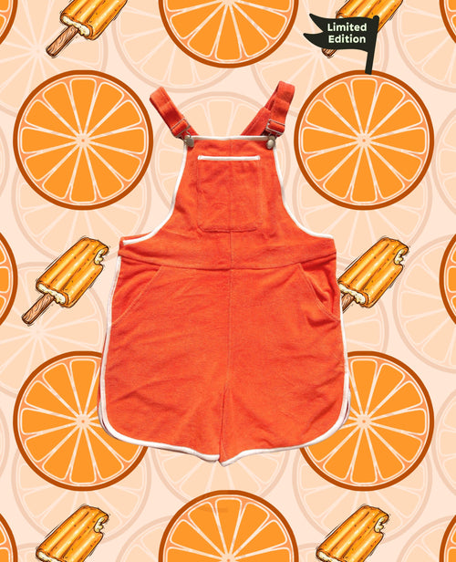 Swovie Shorts - Retro Terry Orange Creamsicle