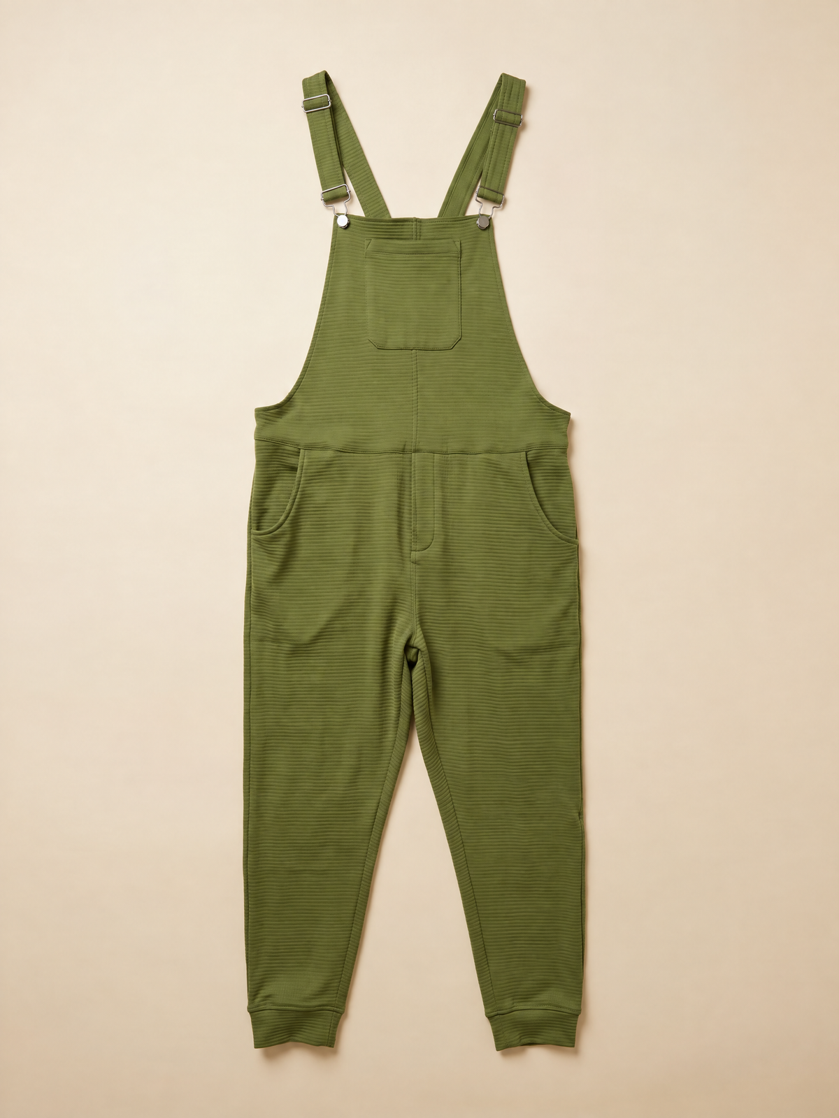 Grid Fleece Swoveralls - Moss