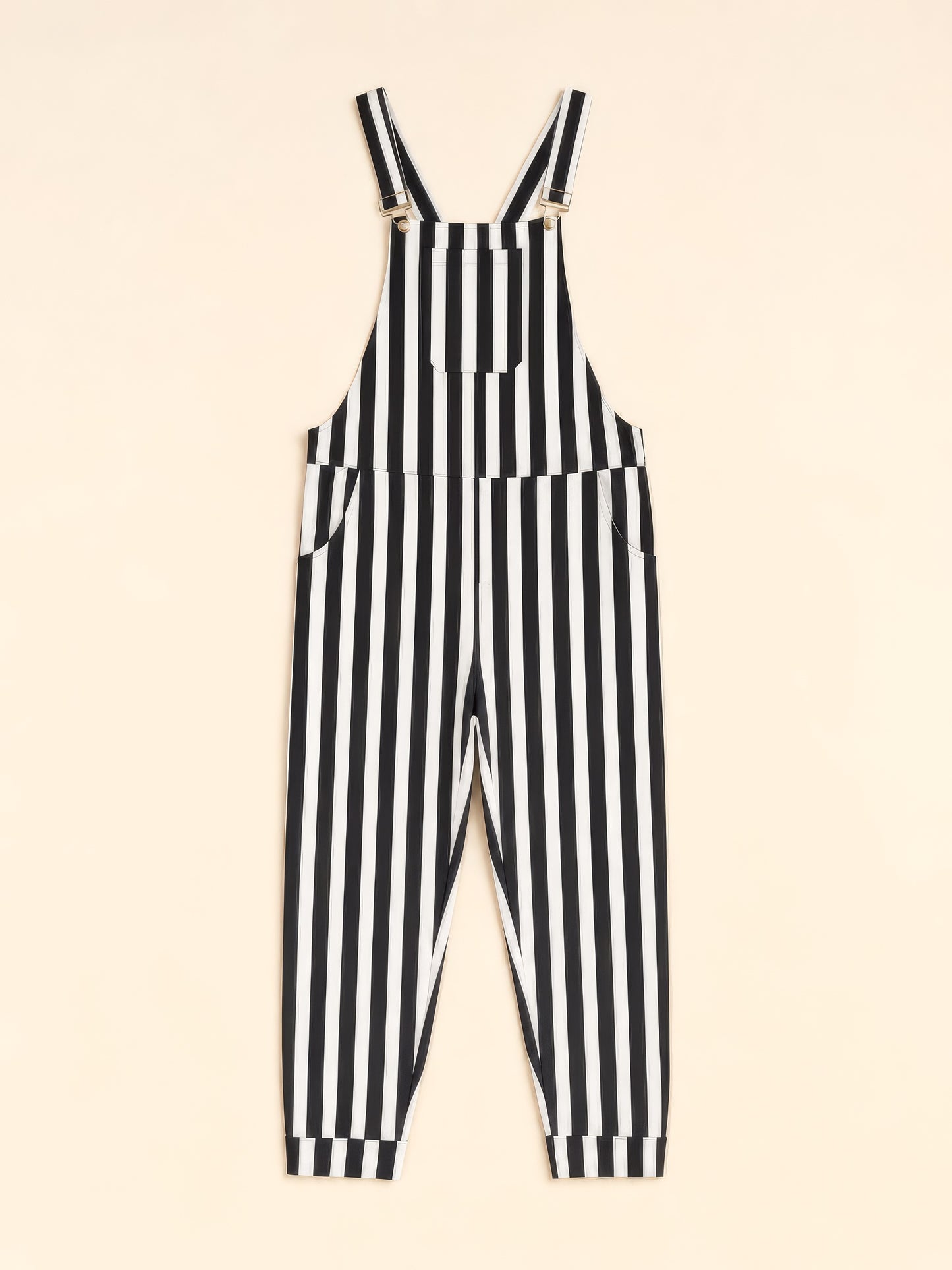 Swoveralls - Black/White Stripes - Coming Soon!