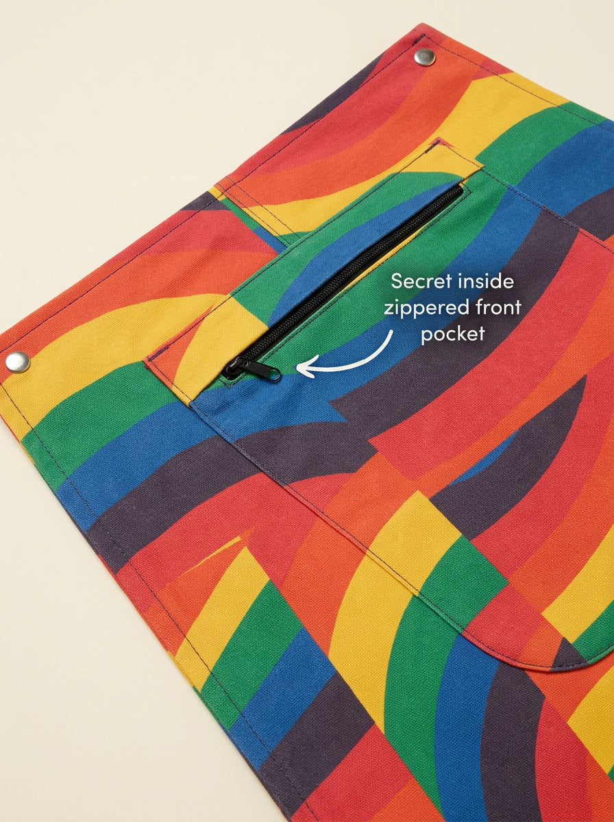 Color Riot Print Sweatpant Overalls | Limited Edition | Swoveralls