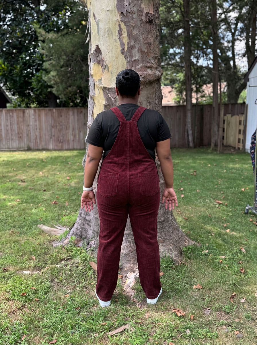 Corduroy Swoveralls - Bordeaux