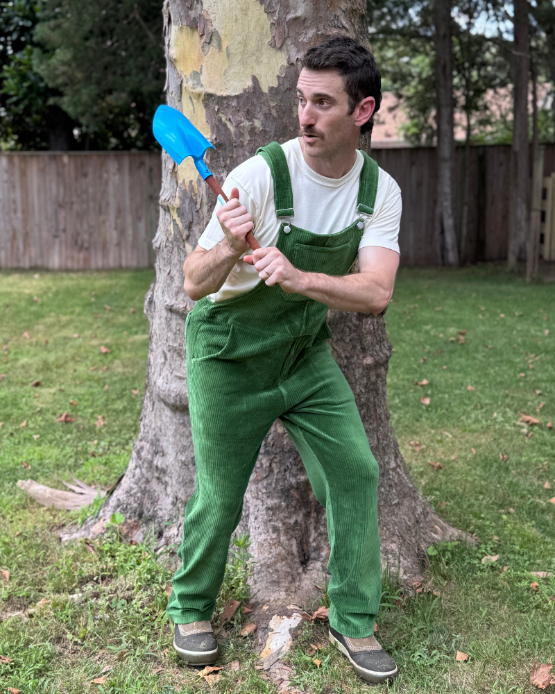 Corduroy Swoveralls - Forest Green - OLD