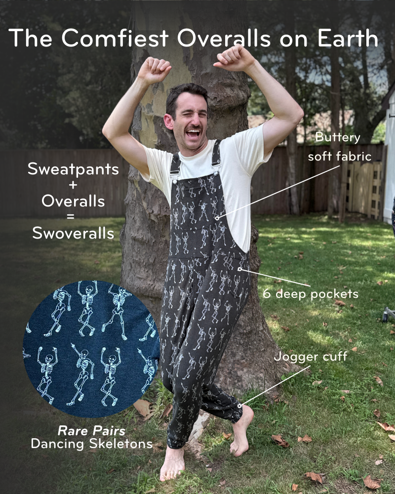 Swoveralls - Dancing Skeletons - Coming Soon!