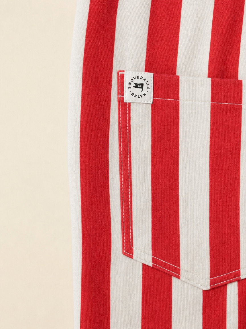 Swoveralls -  Stripes Red/White