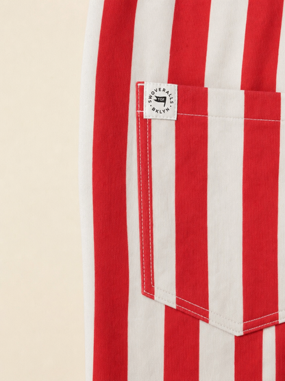 Swoveralls -  Stripes Red/White