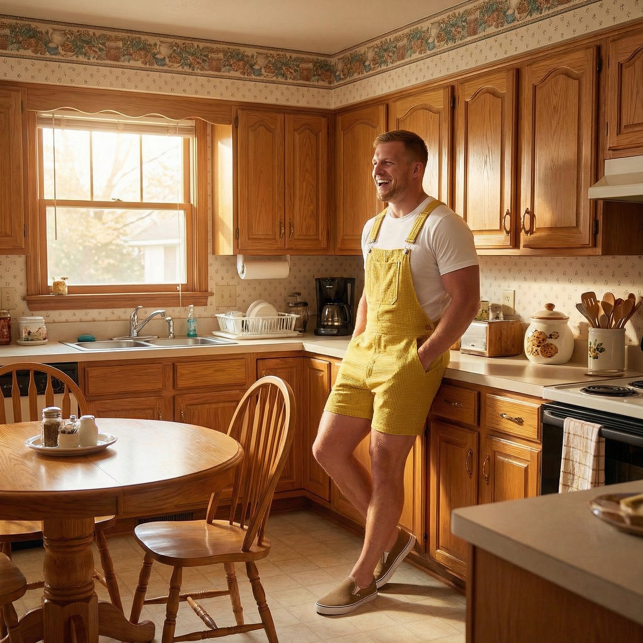 Waffle Swovie Shorts - Golden Glow