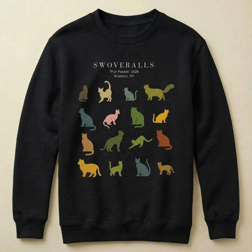 Purr Parade SideKick Crewneck Sweatshirt