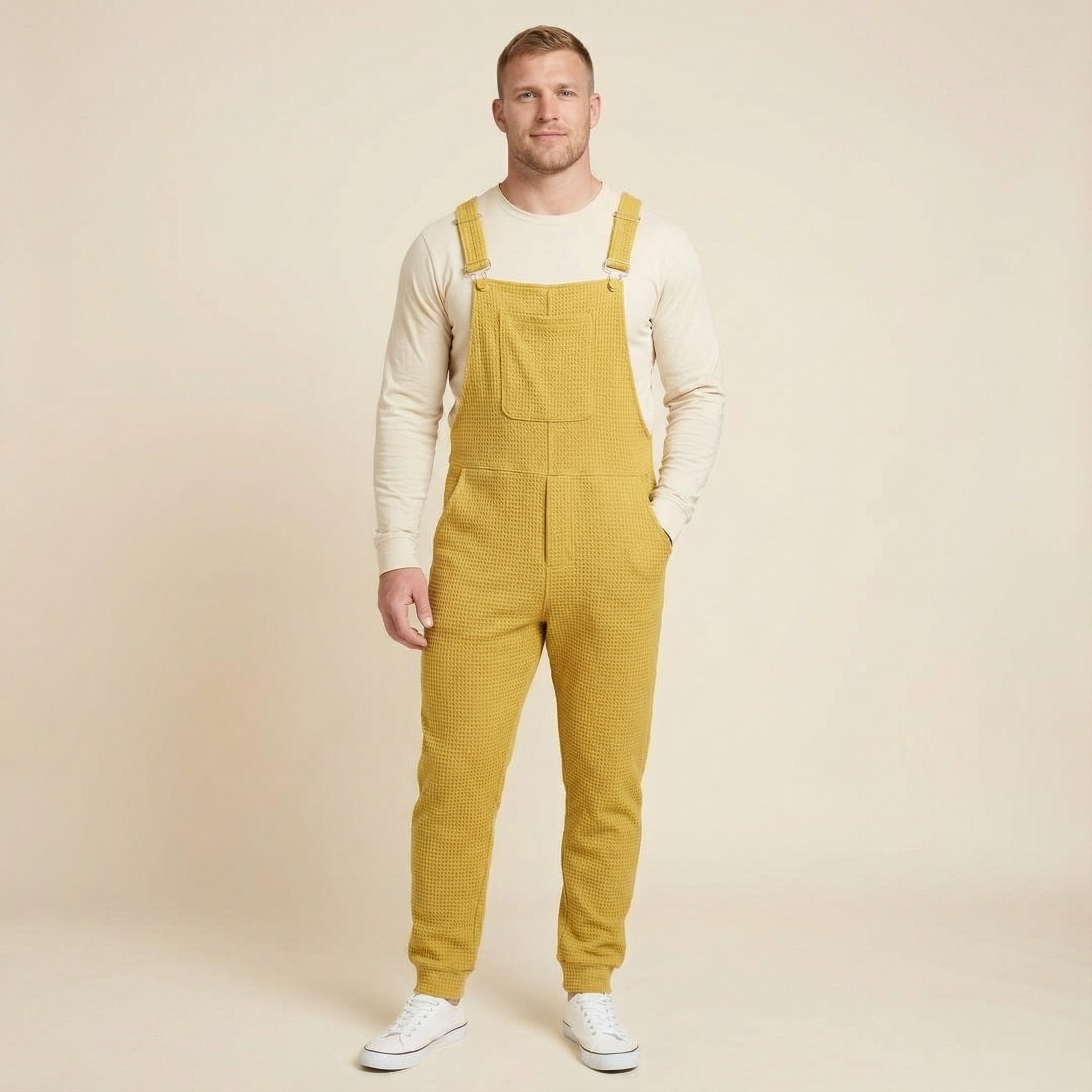 Waffle Swoveralls - Golden Glow