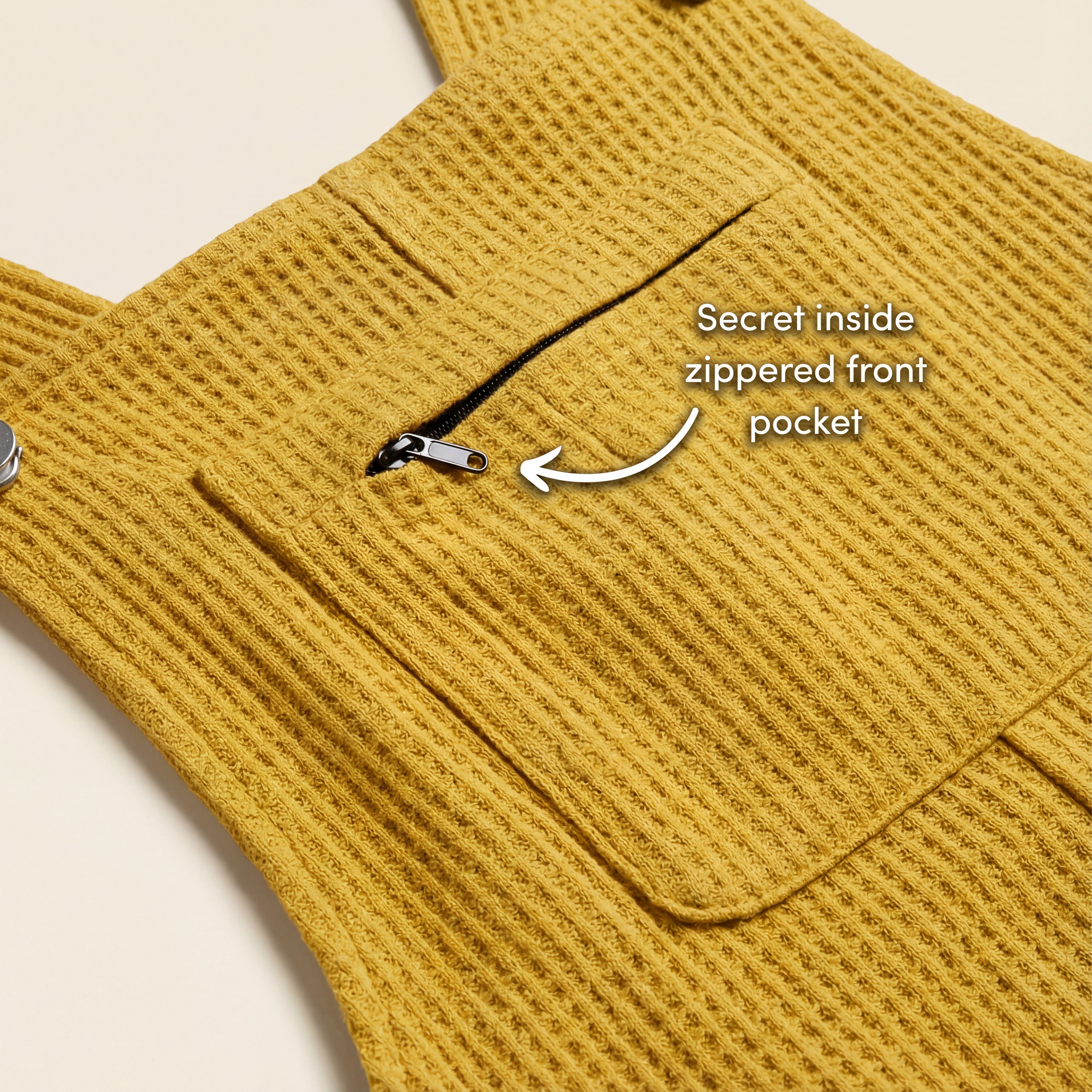 Waffle Swoveralls - Golden Glow