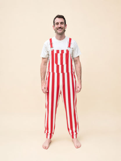 Swoveralls -  Stripes Red/White