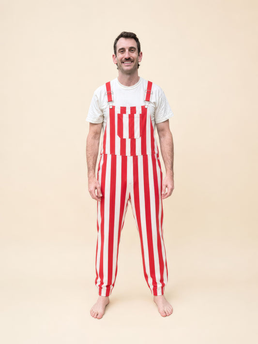 Swoveralls -  Stripes Red/White