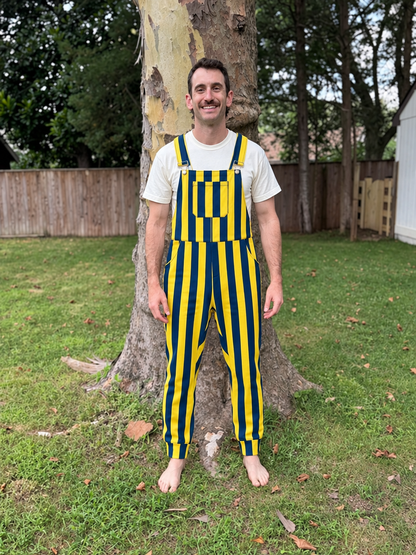 Swoveralls - Stripes Navy/Gold