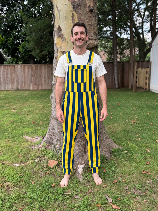 Swoveralls - Stripes Navy/Gold