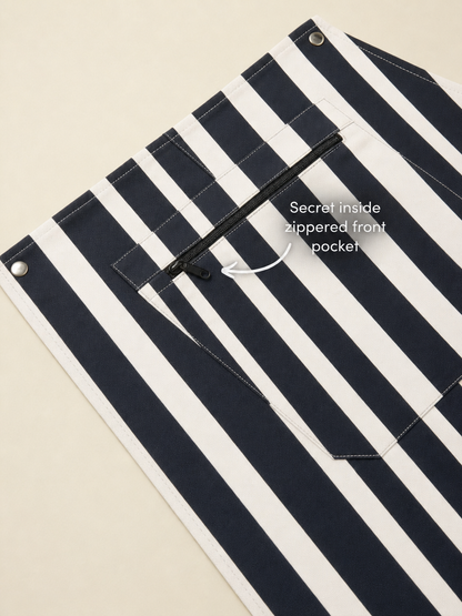 Swoveralls - Black/White Stripes