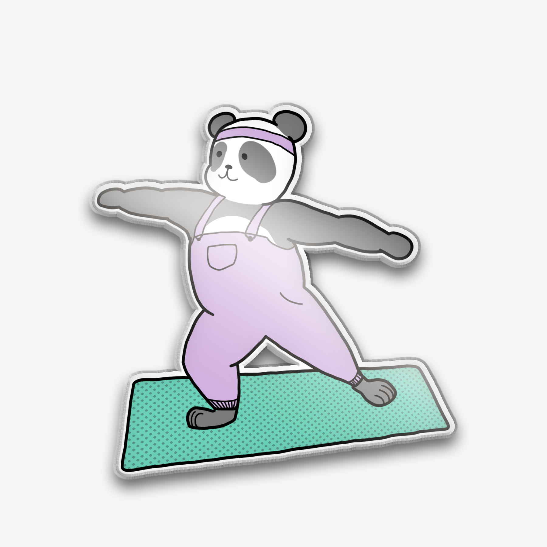Pin - Yoga Panda – Swoveralls