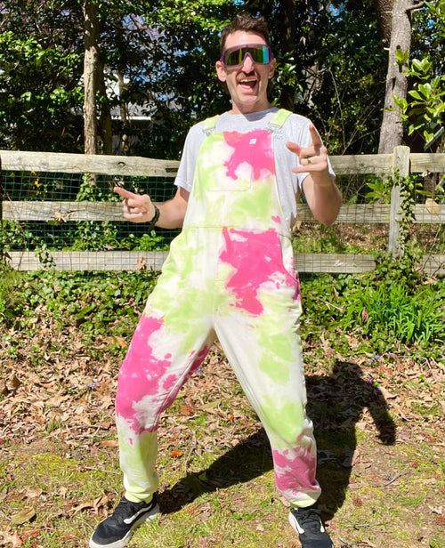 Swoveralls - Pink Lemonade Tie Dye
