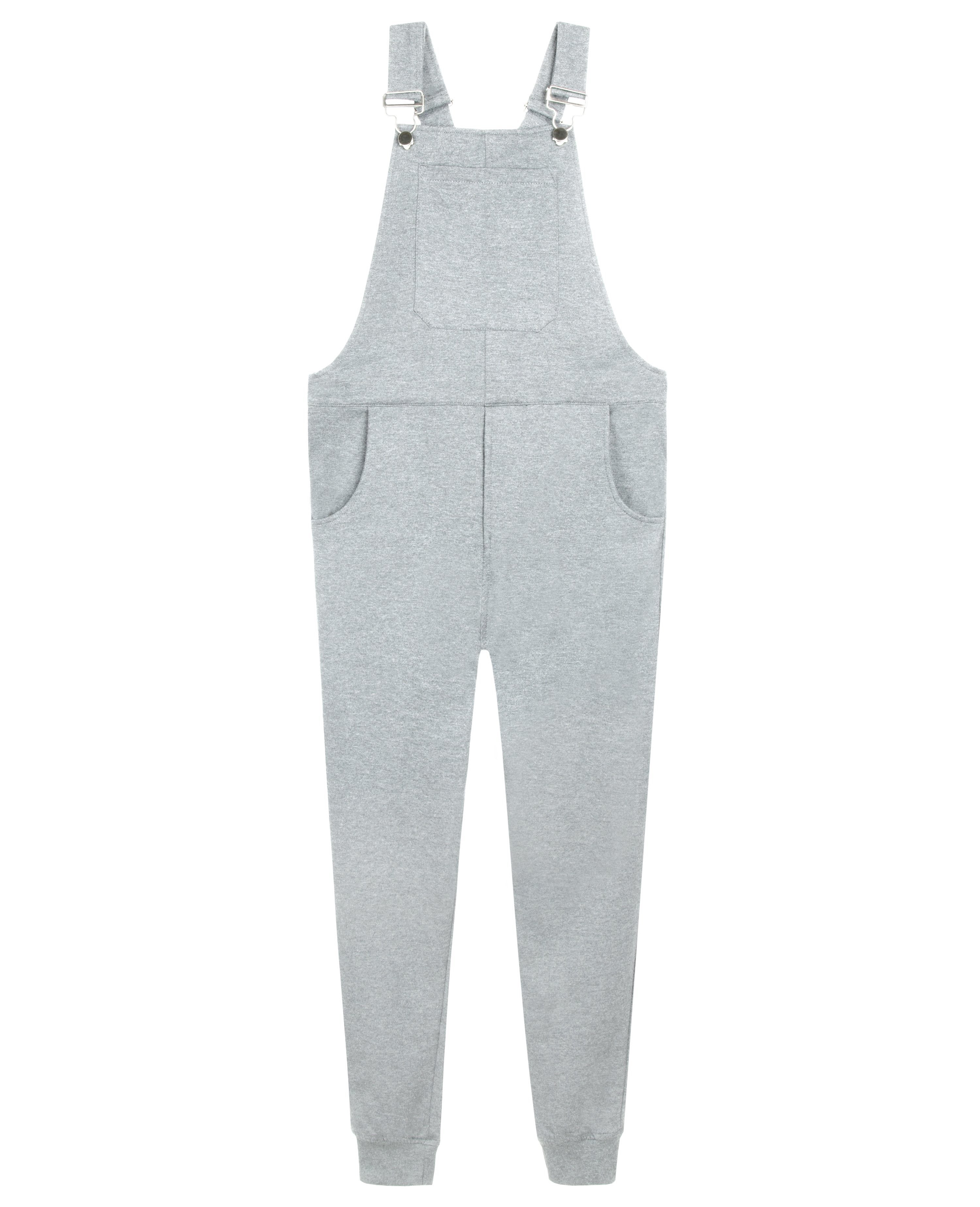 Swoveralls - Light Heather Grey [Limited Edition!] Sweatpant Overalls The Great Fantastic
