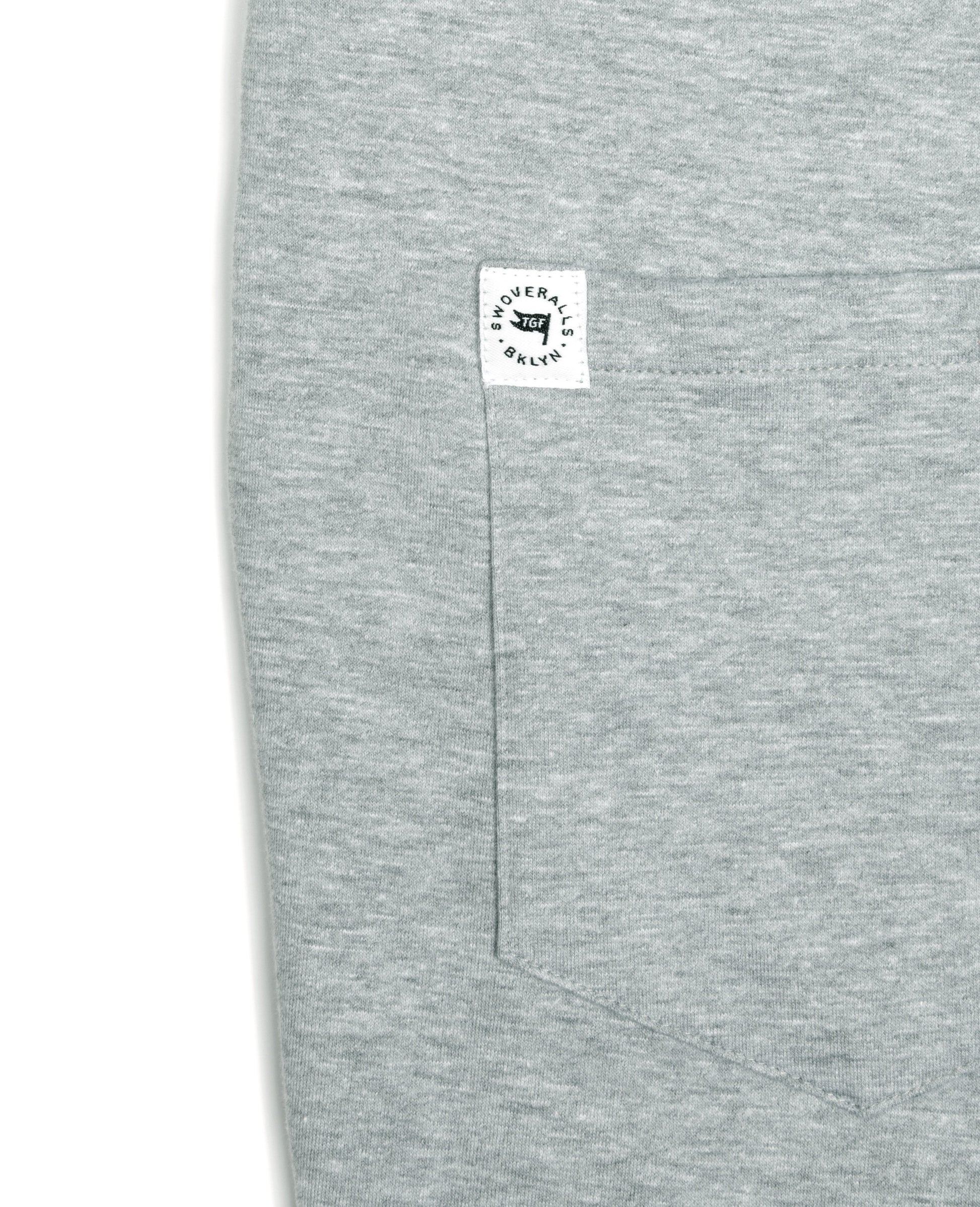 Swoveralls - Light Heather Grey [Limited Edition!] Sweatpant Overalls The Great Fantastic